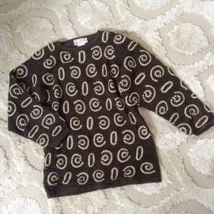 Funky Antique Statement Sweater